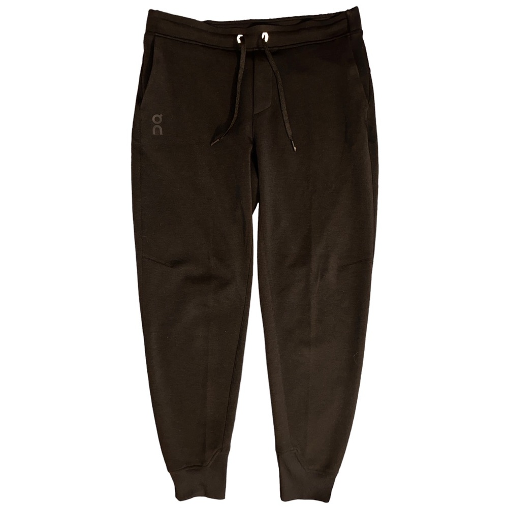 On Running Mens Sweat Pants Black Medium Gym Athleisure Casual Athletic Fleece